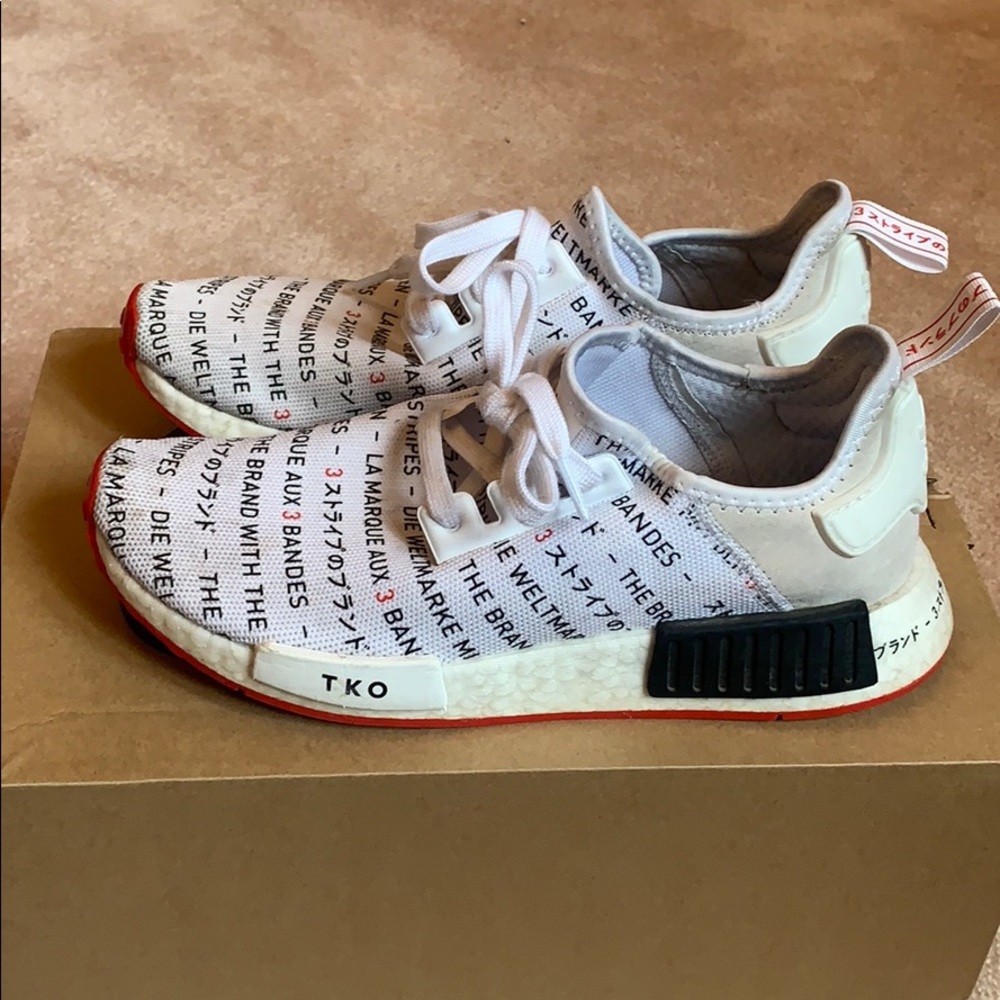 NMD Adidas r1 Tokyo whites